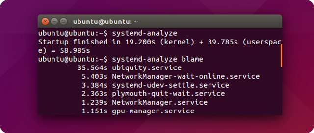 Come raggiungere una migliore velocità di avvio in Ubuntu 18.04 utilizzando le funzionalità di Systemd.