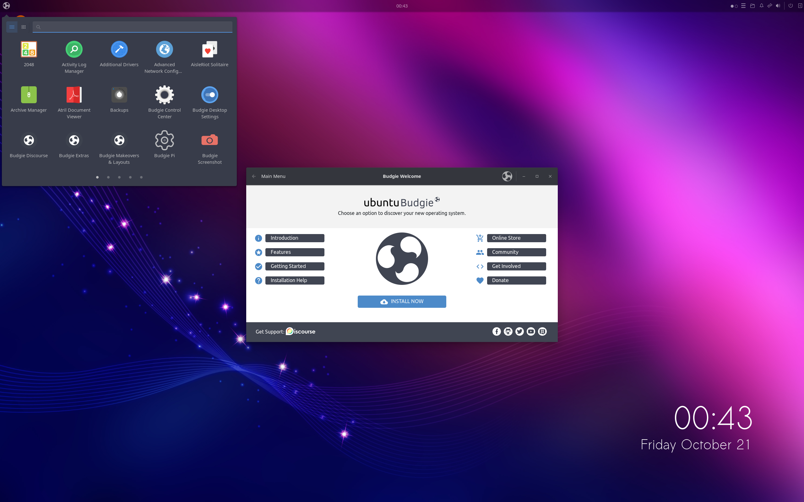 Canonical rilascia Ubuntu Budgie 22.10 "Kinetic Kudu".