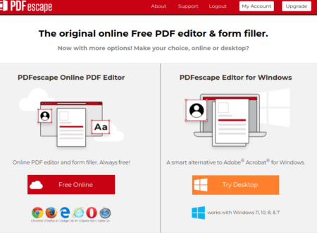 Recensione di PDFescape una delle migliori alternativa per modificare i file PDF.